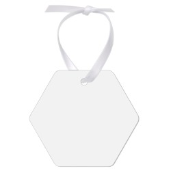 4854 Honeycomb Aluminum 2-Sided Ornament 4854 Honeycomb Aluminum 2-Sided Ornament