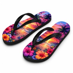 Adult Flip Flops Black XL-Large (TX00-BXL) Adult Flip Flops Black XL-Large (TX00-BXL)