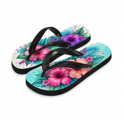 Adult Flip Flops Black Small (TX03-BKS) Adult Flip Flops Black Small (TX03-BKS)